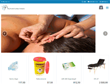 Tablet Screenshot of akupunkturbutikken.no